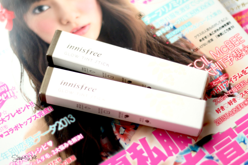 Innisfree Glow Tint Stick Review Erfahrung Online Test Tester Korea Swatch