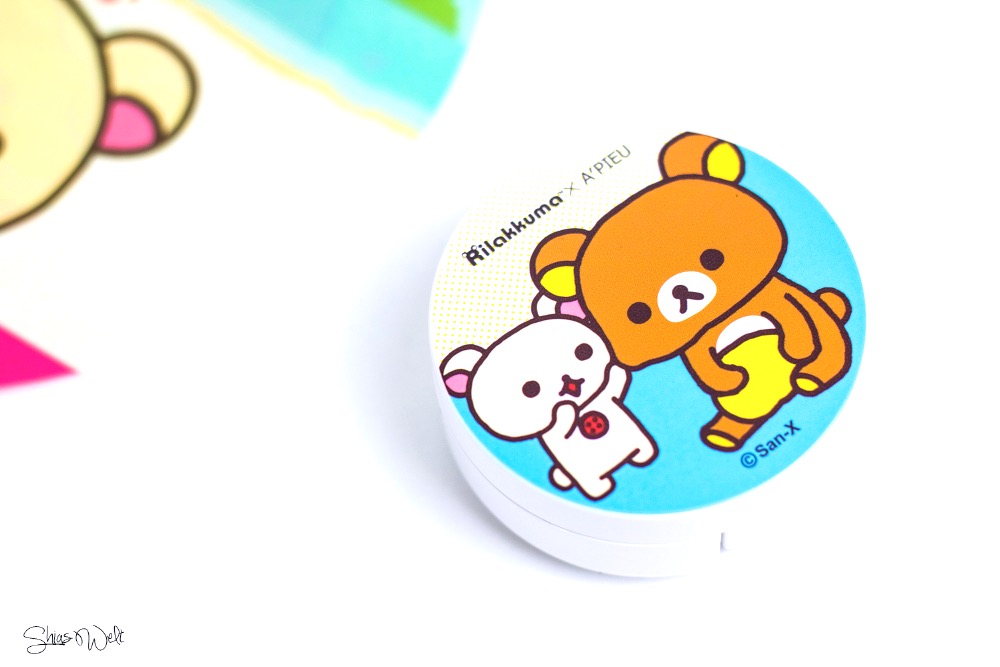 Rilakkuma x A'Pieu Air-Fit A'Pieu Cushion Blusher Review Test Blog Beauty Korean 