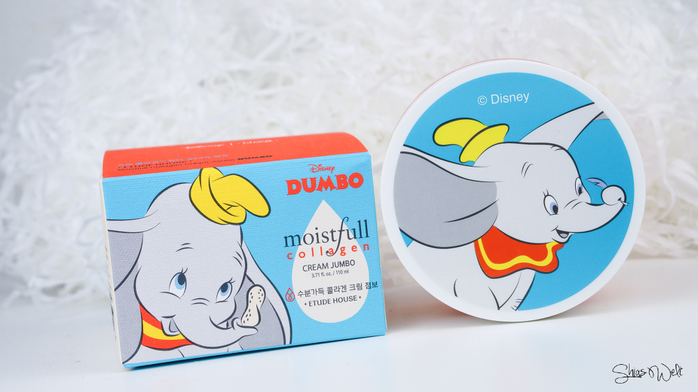 ETUDE HOUSE Moistfull Collagen Cream Jumbo Sheet Mask Dumbo Disney Test Review Blog Beauty Shias Welt