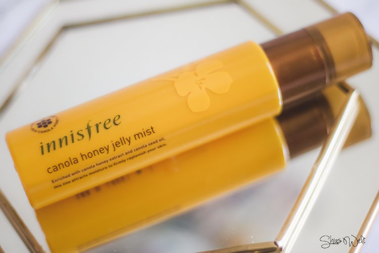 Erholung der Haut an heißen Tagen - Innisfree - Canola Honey Jelly Mist 